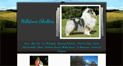 Desktop Screenshot of hillstoneshelties.com